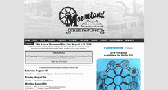 Desktop Screenshot of moorelandfair.com